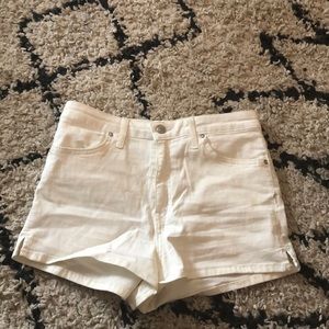 Free people white shorts
